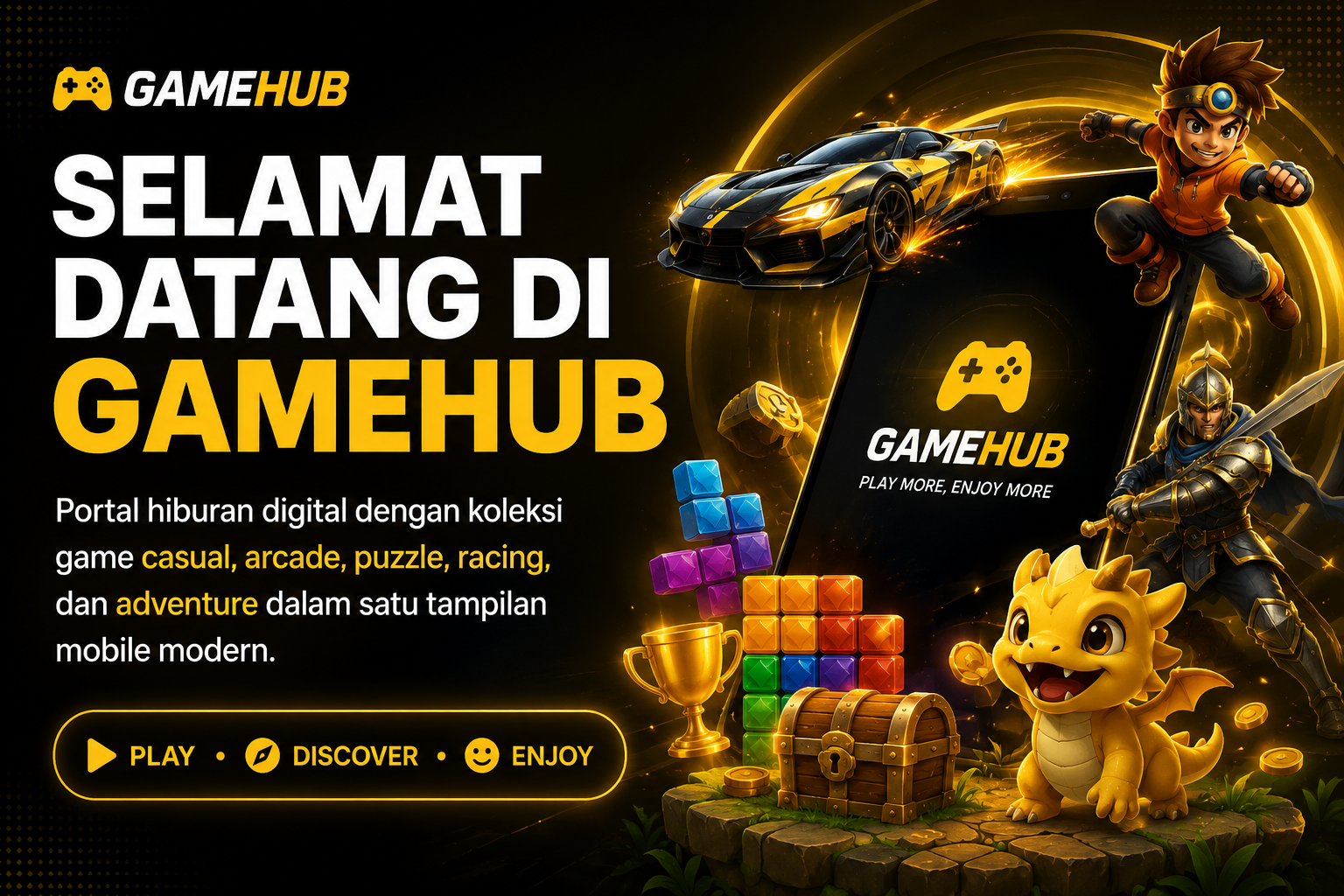 GameHub - Selamat Datang di GameHub